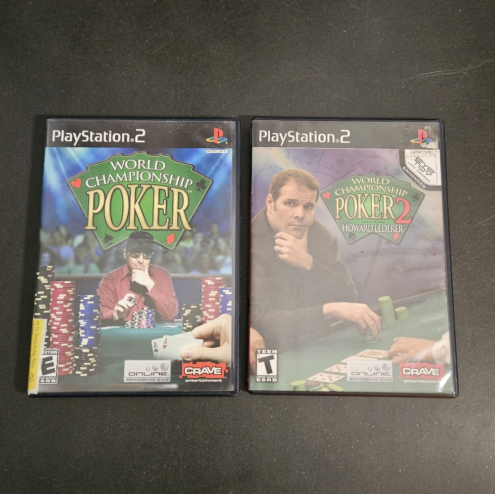 World Championship Poker & World Championship Poker 2 for Playstation 2